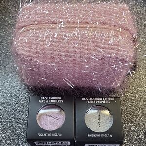 MAC Dazzleshadow Extreme Set with Pink Pouch